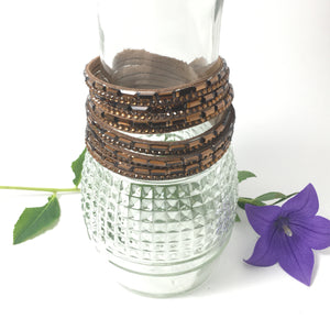 Caramel Rhinestone Slake Bracelet - Find Your Joy Today
