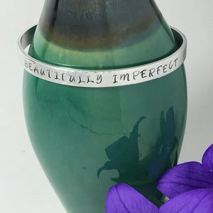 "BEAUTIFULLY IMPERFECT" Cuff Bracelet - Find Your Joy Today
