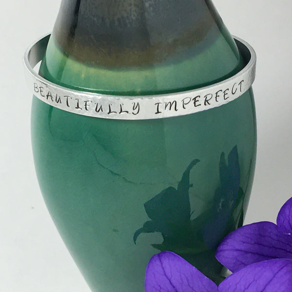 "BEAUTIFULLY IMPERFECT" Cuff Bracelet - Find Your Joy Today