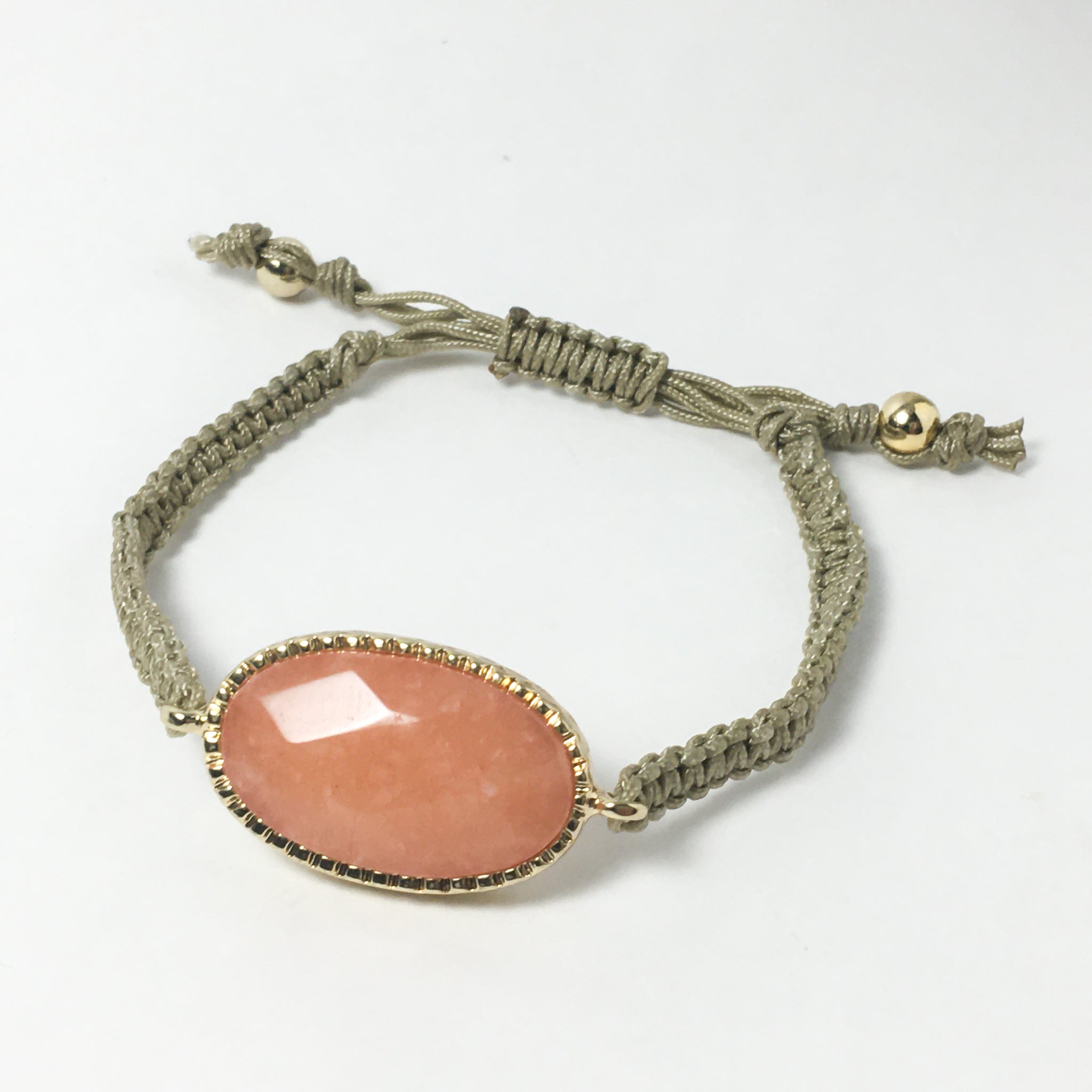 Adjustable Genuine Stone Bracelet - Find Your Joy Today